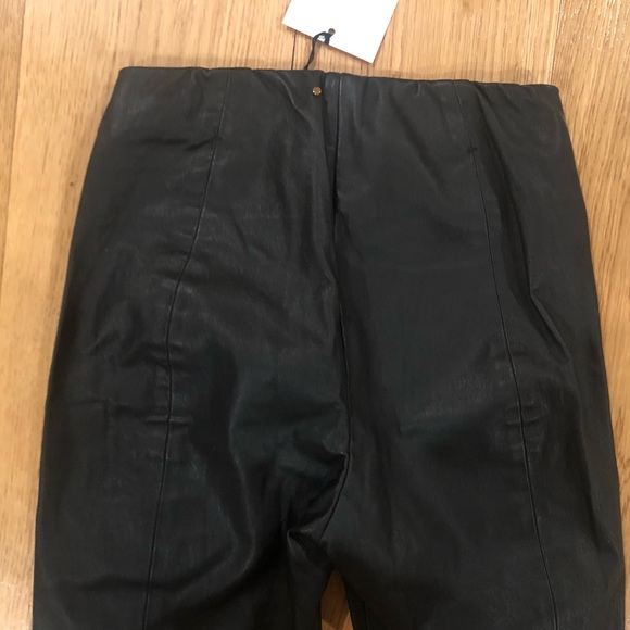 Cuyana Pants & Jumpsuits Cuyana Stretch Real Leather Leggings Sz Sm